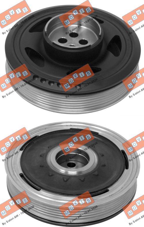 MOVIS AST9355 - Ремъчна шайба, колянов вал vvparts.bg