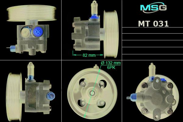 MSG MT 031 - Хидравлична помпа, кормилно управление vvparts.bg