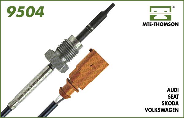 MTE-Thomson 9504 - Датчик, температура на изгорелите газове vvparts.bg