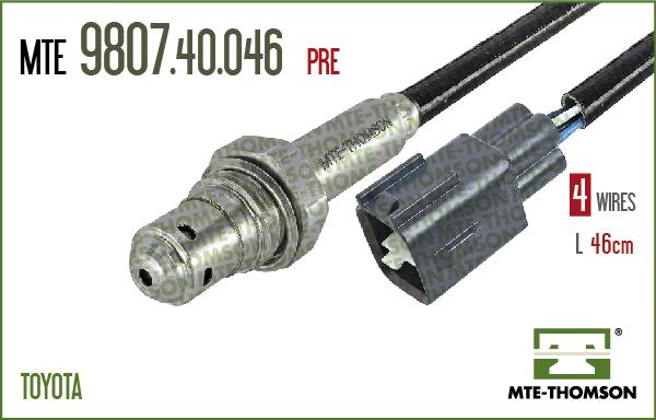 MTE-Thomson 9807.40.046 - Ламбда-сонда vvparts.bg