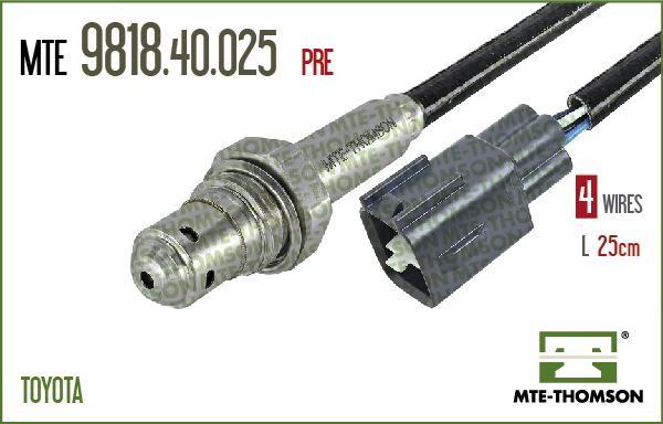 MTE-Thomson 9818.40.025 - Ламбда-сонда vvparts.bg