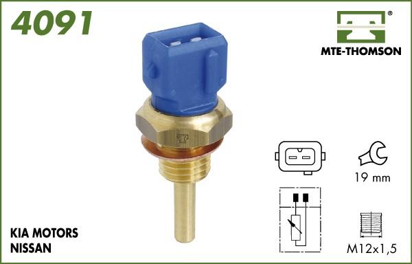 MTE-Thomson 4091 - Датчик, температура на охладителната течност vvparts.bg