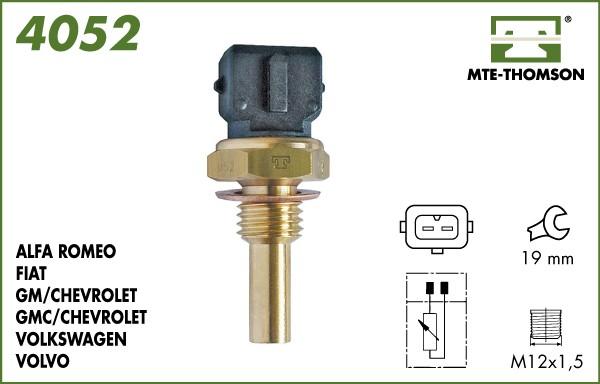 MTE-Thomson 4052 - Датчик, температура на охладителната течност vvparts.bg