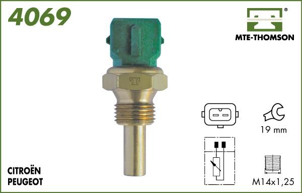 MTE-Thomson 4069 - Датчик, температура на охладителната течност vvparts.bg