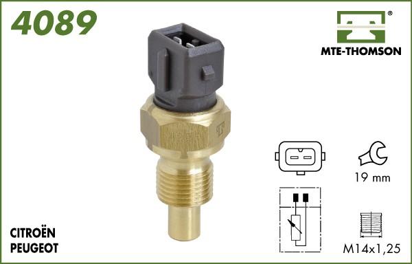 MTE-Thomson 4089 - Датчик, температура на охладителната течност vvparts.bg