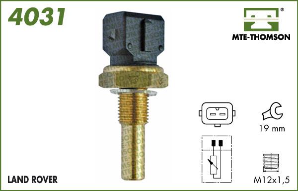 MTE-Thomson 4031 - Датчик, температура на охладителната течност vvparts.bg