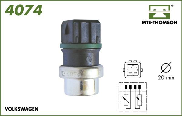 MTE-Thomson 4074 - Датчик, температура на охладителната течност vvparts.bg