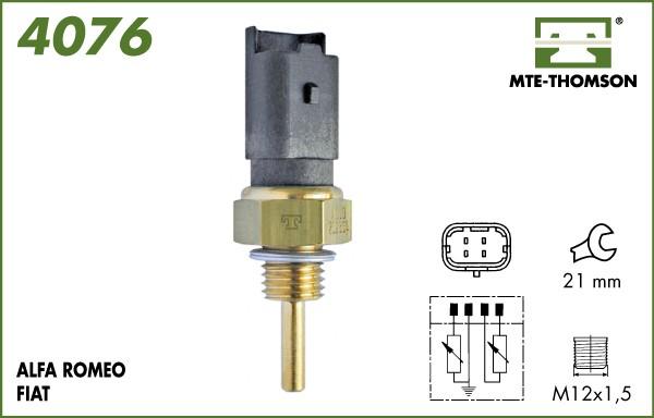 MTE-Thomson 4076 - Датчик, температура на охладителната течност vvparts.bg