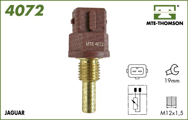 MTE-Thomson 4072 - Датчик, температура на охладителната течност vvparts.bg