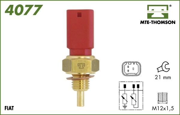 MTE-Thomson 4077 - Датчик, температура на охладителната течност vvparts.bg