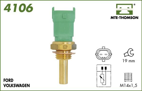 MTE-Thomson 4106 - Датчик, температура на охладителната течност vvparts.bg