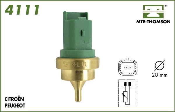 MTE-Thomson 4111 - Датчик, температура на охладителната течност vvparts.bg