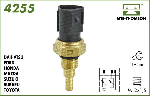 MTE-Thomson 4255 - Датчик, температура на охладителната течност vvparts.bg