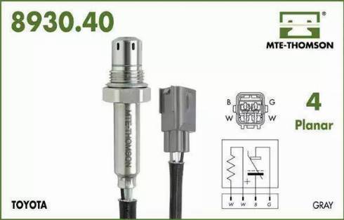 MTE-Thomson 8930.40.045 - Ламбда-сонда vvparts.bg