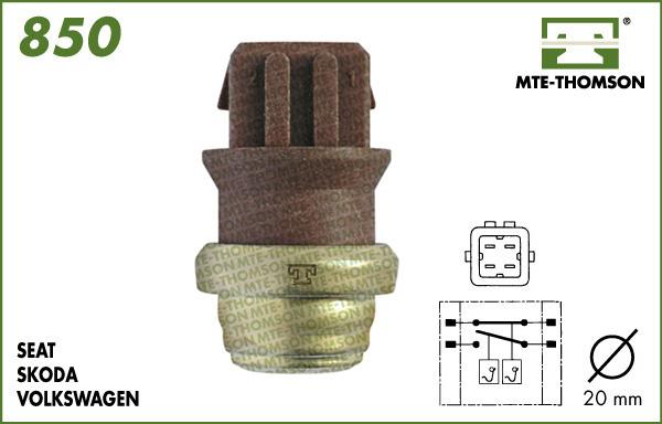 MTE-Thomson 850 - Термошалтер, вентилатор на радиатора vvparts.bg