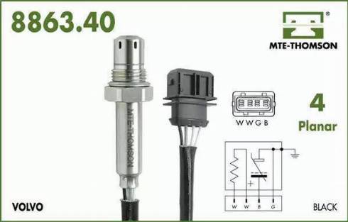 MTE-Thomson 8863.40.092 - Ламбда-сонда vvparts.bg