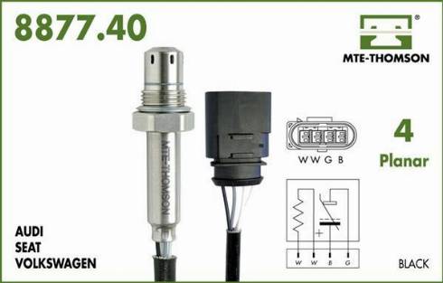 MTE-Thomson 8877.40.035M2 - Ламбда-сонда vvparts.bg