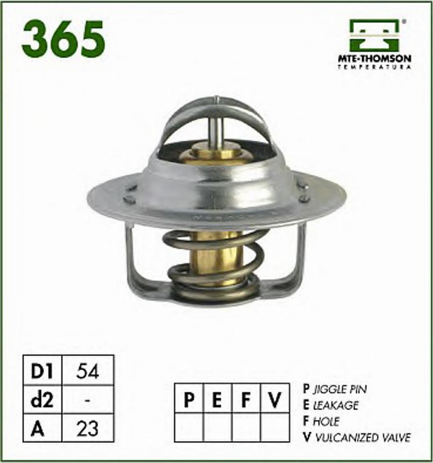 MTE-Thomson 36589 - Термостат, охладителна течност vvparts.bg