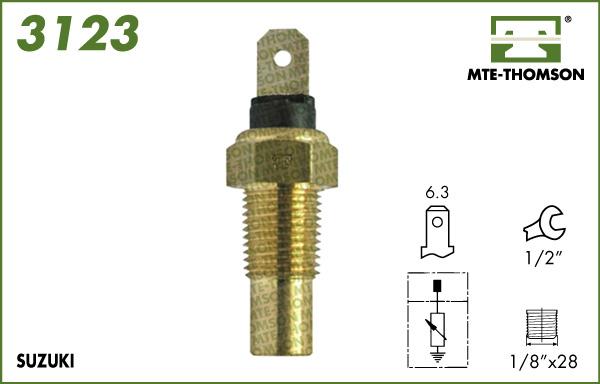 MTE-Thomson 3123 - Датчик, температура на охладителната течност vvparts.bg