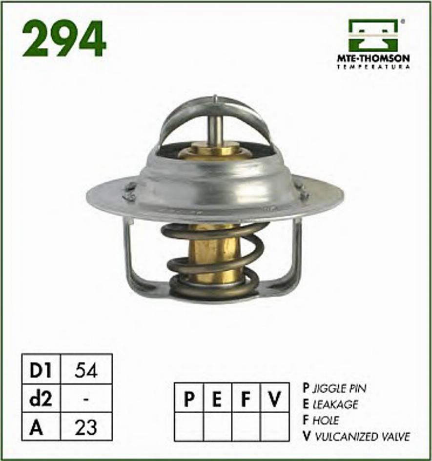 MTE-Thomson 294.87 - Термостат, охладителна течност vvparts.bg