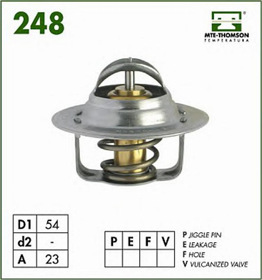 MTE-Thomson 24889 - Термостат, охладителна течност vvparts.bg