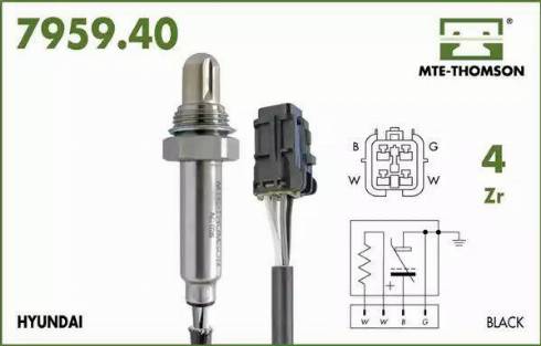 MTE-Thomson 7959.40.040 - Ламбда-сонда vvparts.bg