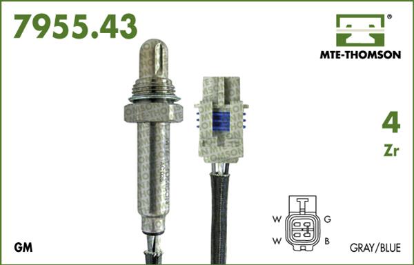 MTE-Thomson 7955.43.035 - Ламбда-сонда vvparts.bg