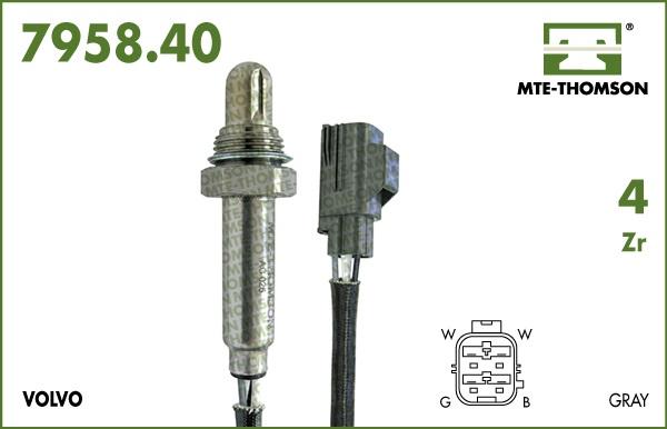 MTE-Thomson 7958.40.040 - Ламбда-сонда vvparts.bg