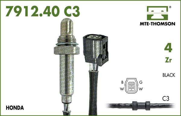 MTE-Thomson 7912.40.080C3 - Ламбда-сонда vvparts.bg