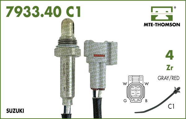 MTE-Thomson 7933.40.035C1 - Ламбда-сонда vvparts.bg