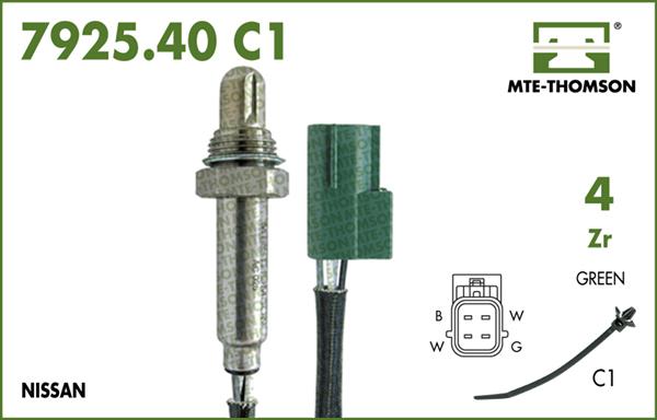 MTE-Thomson 7925.40.037C1 - Ламбда-сонда vvparts.bg