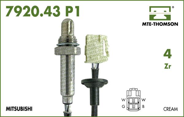 MTE-Thomson 7920.43.072P1 - Ламбда-сонда vvparts.bg