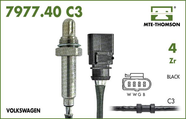 MTE-Thomson 7977.40.072C3 - Ламбда-сонда vvparts.bg