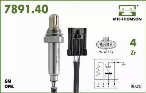 MTE-Thomson 7891.40.087 - Ламбда-сонда vvparts.bg