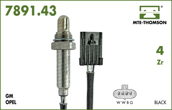 MTE-Thomson 7891.43.030 - Ламбда-сонда vvparts.bg