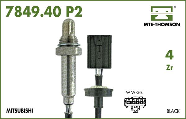 MTE-Thomson 7849.40.048P2 - Ламбда-сонда vvparts.bg