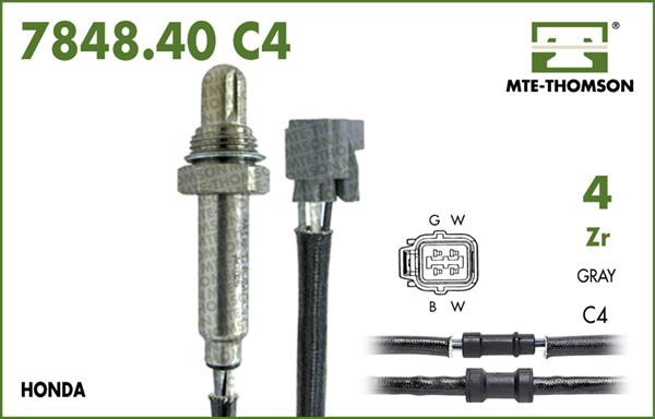 MTE-Thomson 7848.40.058C4 - Ламбда-сонда vvparts.bg