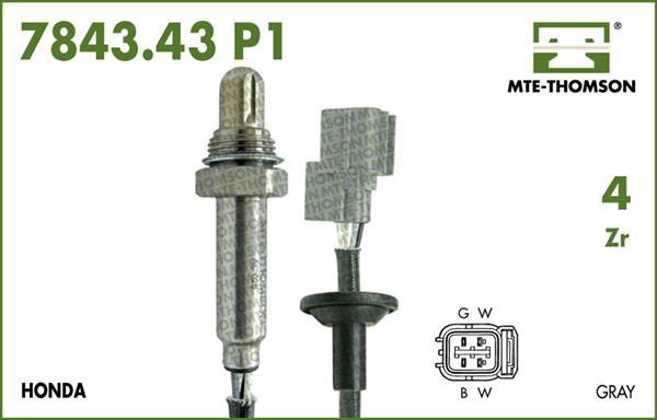 MTE-Thomson 7843.43.040P1 - Ламбда-сонда vvparts.bg