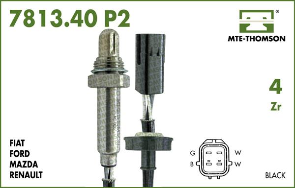 MTE-Thomson 7813.40.057P2 - Ламбда-сонда vvparts.bg