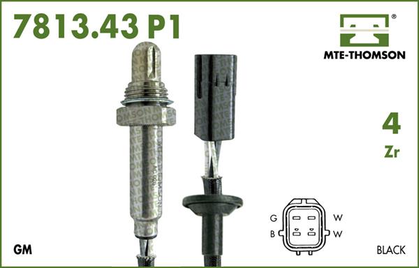 MTE-Thomson 7813.43.035P1 - Ламбда-сонда vvparts.bg