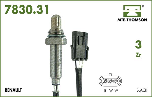 MTE-Thomson 7830.31.057 - Ламбда-сонда vvparts.bg