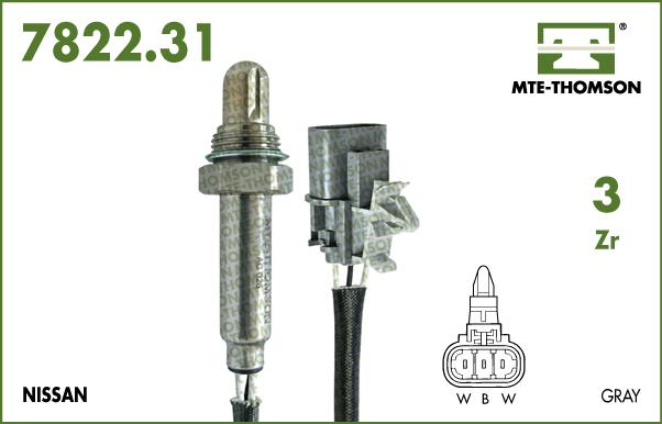 MTE-Thomson 7822.31.033 - Ламбда-сонда vvparts.bg