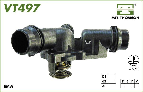 MTE-Thomson VT497.97 - Термостат, охладителна течност vvparts.bg