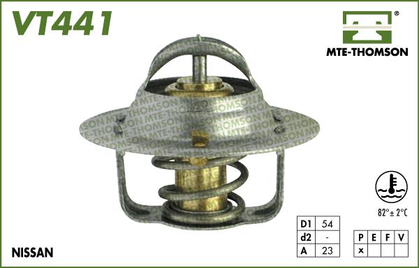 MTE-Thomson VT441.88 - Термостат, охладителна течност vvparts.bg