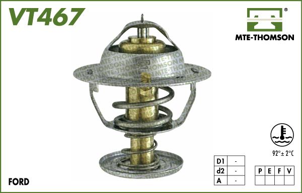 MTE-Thomson VT467.92 - Термостат, охладителна течност vvparts.bg