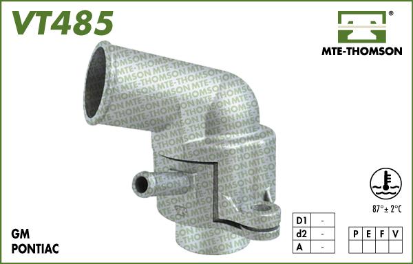 MTE-Thomson VT485.87 - Термостат, охладителна течност vvparts.bg