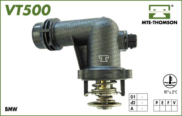 MTE-Thomson VT500.105 - Термостат, охладителна течност vvparts.bg