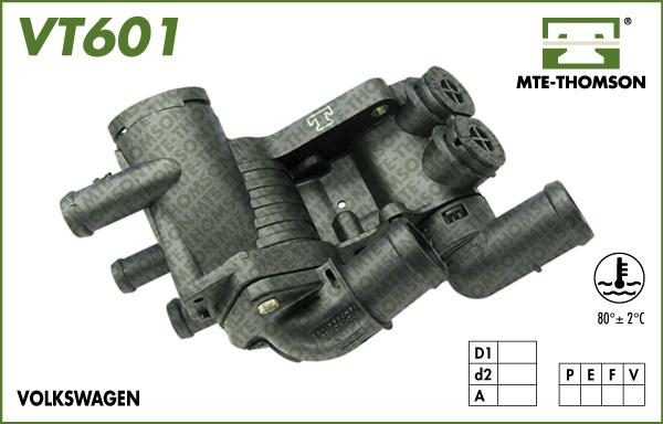 MTE-Thomson VT601.80 - Термостат, охладителна течност vvparts.bg