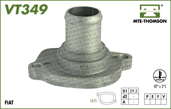 MTE-Thomson VT349.87 - Термостат, охладителна течност vvparts.bg