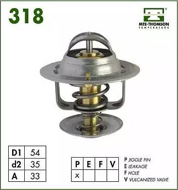 MTE-Thomson VT318.83 - Термостат, охладителна течност vvparts.bg